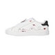thumbnail image 3 of Tenis Mujer Juvenil Casual Con Corazones Tipo Piel Blanco blanco 23 Incógnita 052D1A, 3 of 5