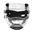 thumbnail image 4 of Máscara facial de Taekwondo, cubierta para la cabeza, máscara protectora, protector facial transparente para Sanda, Correa negra, 4 of 9