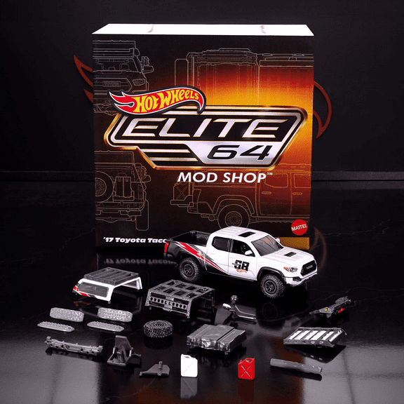 Hot Wheels Elite64 Assorted 1:64 Diecast (Model:‘17 Toyota Tacoma;)