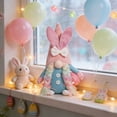 thumbnail image 3 of Easter Decorations Bunny Stuffed Doll Cute Rabbits Home Centerpiece for Festive Table, 3 of 6