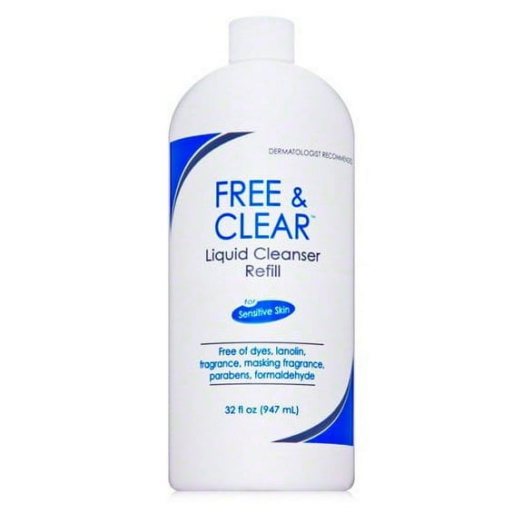 Vanicream Liquid Cleanser Refill for Sensitive Skin, Sulfate, Betaine, Gluten free 32 oz