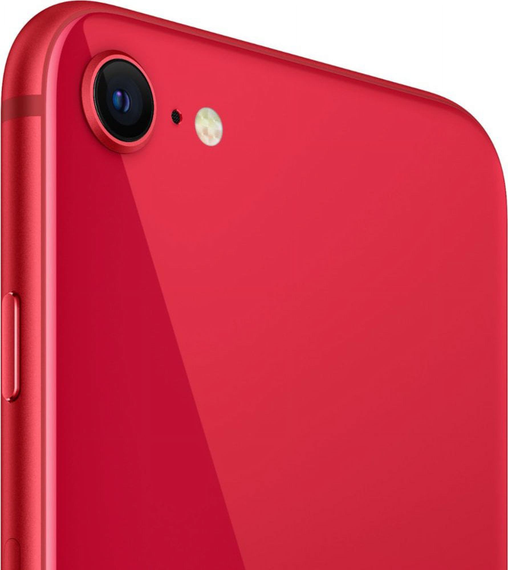 Apple iPhone SE (2020) 128GB GSM/CDMA Fully Unlocked Phone - Red (Grade B Used) - image 3 of 4