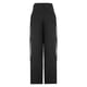 thumbnail image 1 of Gibobby pantalones deportivos mujer Pantalones tejidos ocasionales del bolsillo recto del ajuste flojo del color sólido de la moda (Negro, S), 1 of 5