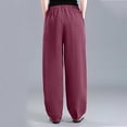 thumbnail image 6 of Babysbule Womens Pants Women's Fashionable Loose Fitting Casual Color Pants, 6 of 6