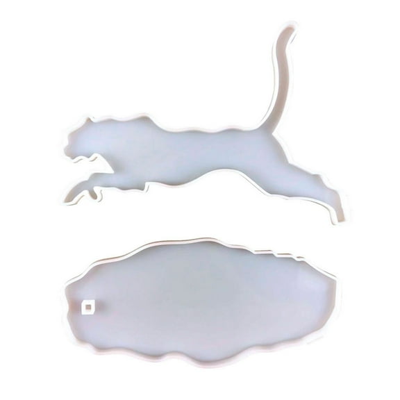 Leopard Resin Mold Silicone Mold Fondant Moulds DIY Panther Resin Crafts