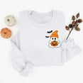 thumbnail image 3 of Sweatshirts for Women Halloween Crew Neck Casual Print Fashion Long Sleeve Hooded Sweatshirt Pullover Tops, 3 of 3