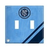 New York City FC Double Toggle Light Switch Cover MLS