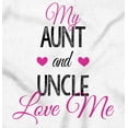 thumbnail image 2 of Cute Auntie Uncle Present Loved Niece Youth T Shirt Tee Girls Infant Toddler Brisco Brands 24M, 2 of 5