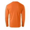 thumbnail image 3 of Men's Premium Crewneck Long Sleeve T-Shirts Classic Fit Mid-Weight Everyday Cotton Shirt, 3 of 6