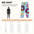 thumbnail image 3 of Fotbe Donuts Pantalones de Pijama para Mujer, Pantalones de Dormir, Pantalones Pj con Cordón y Bolsillos-X-Large, 3 of 6