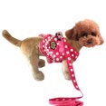 thumbnail image 3 of Correa para el pecho transpirable y cómoda para mascotas, correa para el pecho para perros y gatos, correa para el pecho con puntos blancos para perros MFZFUKR BST3001957-4, 3 of 5