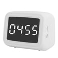 thumbnail image 3 of Altavoz BT511 portátil Bluetooth 5.0 inalámbrico FM con pantalla LED, reloj, alarma, luz nocturna, termómetro, color blanco, 3 of 14