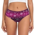 thumbnail image 1 of Fotbe Snowflakes And Christmas Calzones Estampados para Mujer – Ropa Interior de Algodón, Cómoda, Suave y Elástica-XX-Large, 1 of 6