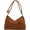 Brown, variant on CoCopeaunts Women Handbag Corduroy Tote Bag Purse Fashion Cute Shoulder Bag Underarm Bag Work Dating Bag