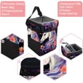 thumbnail image 2 of Unicorn Foldable Car Trash Bin with Lid, Leak-Proof Hanging Storage Bag - Car Garbage Can, Car Trash Bin, 2 of 6