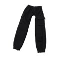 thumbnail image 4 of Pantalones para figuras de acción a escala 1/12 para cuerpos masculinos musculosos de 6 pulgadas para modelos coleccionables. Negro, 4 of 9