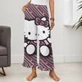 thumbnail image 2 of Hello Kitty Women Pajama Pants Comfy Pj Bottoms Soft Printed Lounge Pant with Pockets, 2 of 7