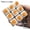 Nine buttons, variant on Caramel Bread Mechanical Keyboard Fidget Toy (No Light), Realistic Food-Shaped Clicker Keychain, ASMR Stress Relief Button for ADHD, Anxiety & Office - Classic Version