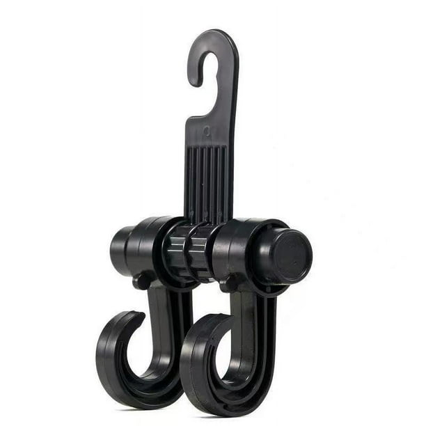 2 ganchos universales para asiento trasero de coche, varios tipos de almacenamiento, colgador de bolsas, gancho multifuncional para coche, organizador de almacenamiento de vehículos.