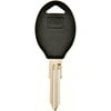 Hy-Ko 12005DA31 Key Blank with Rubber Head, 3.105 in L x 1.176 in W, Brass, Nickel Plated