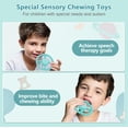 thumbnail image 3 of Teether BIKCANP, vibrador sensorial, recargable por USB, 12 cm, 3 of 6