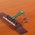 Guitarshaped Acoustic Guitar Bridge Pin Puller with Ring Nail Pull Out