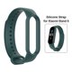 thumbnail image 1 of Correa de silicona para reloj inteligente para Mi Band 6/6 NFC/5 (verde oscuro), 1 of 6