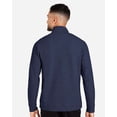 thumbnail image 3 of North End NE725 Men's Spirit Textured Quarter-Zip Pullover-Classic Navy Heather-5XL, 3 of 6