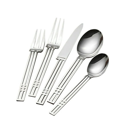 

Sasaki Windows 18/8 Stainless Steel 5pc. Place Setting (Service for One)