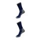 thumbnail image 3 of Calcetines deportivos Minnieouse de algodón absorbente para hombre azul negro Talla única 2piezas, 3 of 6