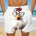 thumbnail image 2 of Purcolt Men's Swim Trunks Quick Dry Lightweight Drawstring Waist Beach Shorts with Pockets, 2 of 6