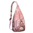 thumbnail image 1 of Trip Essentials Sling Backpack - Compact Lightweight Shoulder Bag for Vacation & City Exploration, Fashionable Anti-Theft Design, 1 of 4