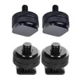 thumbnail image 1 of 2Pcs 1/4 Inch-20 Hot Shoe Mount Adapter Tripod Screw To Flash Hot Shoe for Dslr Camera Rig & 2Pcs Mini with Hot Shoe Mount Adapter 360 Degree 1/4 Inch Small Heads, 1 of 8