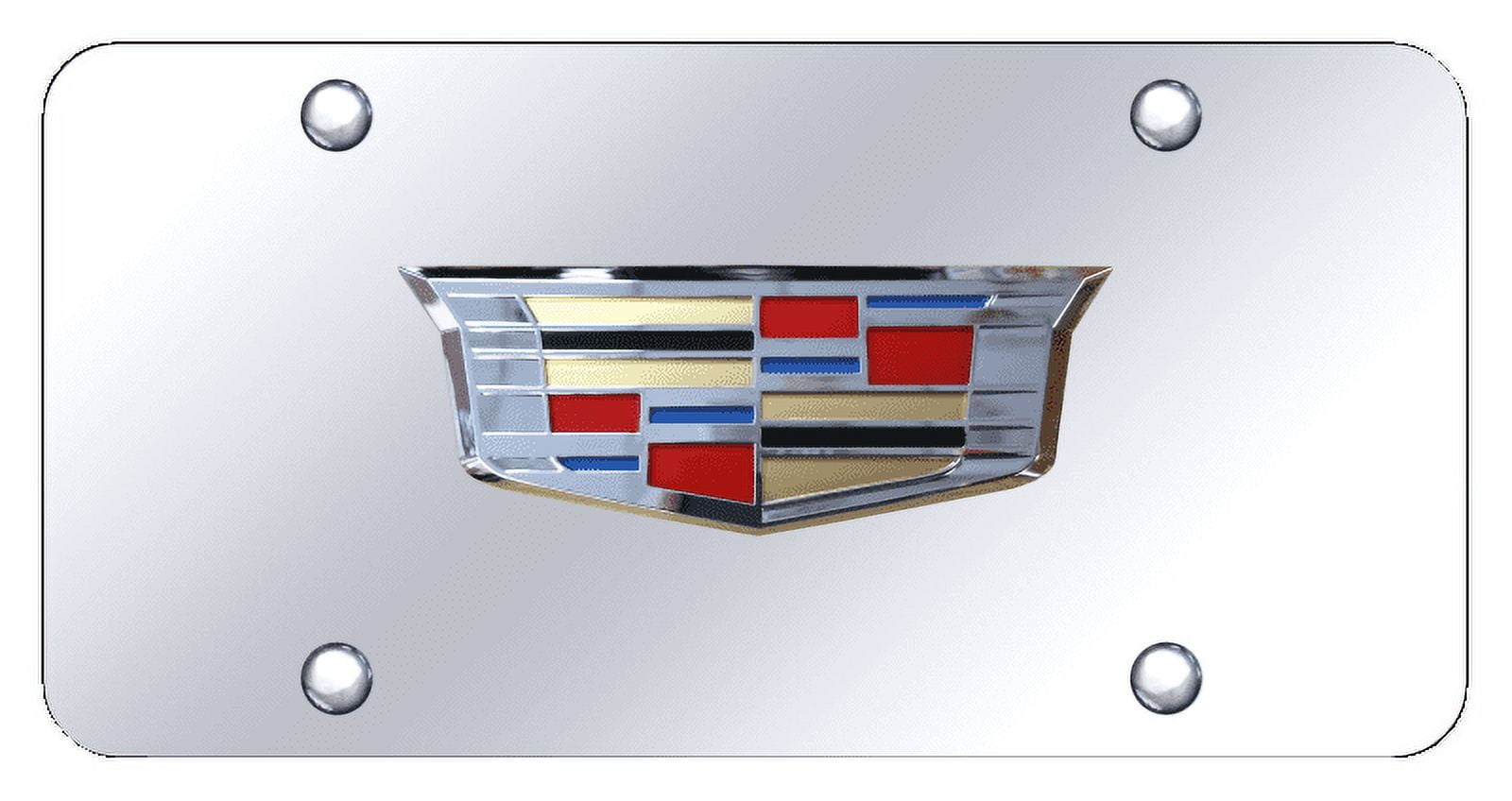Au-TOMOTIVE GOLD Buick Logo License Plate Frame - Chrome Finish, Made In USA