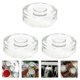 thumbnail image 2 of 3 Pcs Glass Fermentation Weights Wide Mouth Jars Jam Jars Sealing Lids Jars Fermentation Lids, 2 of 3