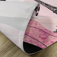 thumbnail image 5 of Ambesonne Teen Room Place Mats Set of 4, Woman Eiffel Tower, Standard Size, Pale Pink and Black, 5 of 6