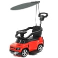 thumbnail image 2 of Land Rover Defender Kids Ride on Push Car with Sunshade Canopy, 2 of 11