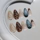 thumbnail image 3 of Set de uñas postizas adhesivas ASABITE de 24 piezas, forma almendra, estampado leopardo, 3 of 6