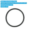 thumbnail image 4 of Uxcell 34x30x2mm Nitrile Rubber O Rings Metric Sealing Gasket, Black 20 Pack, 4 of 6