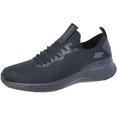thumbnail image 1 of Skechers Men's Solar Fuse - Valedge Sneaker, Black, 14, 1 of 1