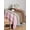 Pink, variant on Pink Wood Grain Table Cloth, Brown Vintage Mottled Country Stripes Waterproof Tablecloth for Square Tables, Reusable Washable Fabric Table Cover for Restaurant Kitchen Dining Tables 54"x54"