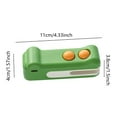 thumbnail image 3 of 2 In 1 Mini Bag Sealer With Cutter And Magnet Design Portable Sealing Machine， USB C Rechargeable Portable Handheld Resealer Machine For Plastic Bags Snack Bags 500mah, 3 of 4