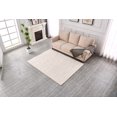 thumbnail image 3 of 2' X 3' Beige and Gold Faux Fur Abstract Shag Non Skid Area Rug Size: 6' x 9', 3 of 11