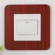 thumbnail image 3 of Pegatina decorativa para interruptor, cubierta protectora, luz de lujo, moderna, simple, de color sólido, placa de aluminio acrílico, marco de enchufe, 3 of 6