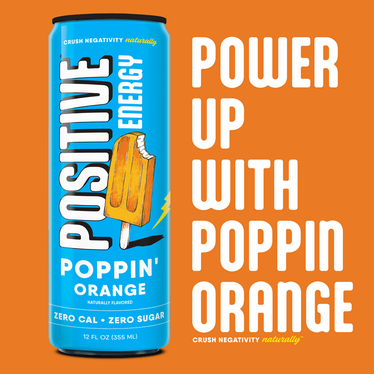 Positive Energy Drink Variety Pack – 12 Cans (12 fl oz) – Zero