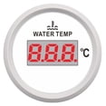 thumbnail image 1 of 52mm Car Truck Boat Water Temp Gauge Temperature Sensor 40-120 Celsius Boat Car Digital Water Temp Meter With Red Back Light ,High Sensitivity & Precision, 1 of 6
