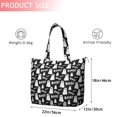 thumbnail image 4 of Halloween Ghost Boo Pattern Travel Tote Bags for Women Carry On,Large Weekender Bags for Women Travel,Multi Functional Duffle Bag for Work,Shopping,Sports, 4 of 5