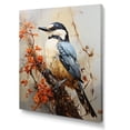 thumbnail image 2 of Designart "Ethereal Neutrals Depict Spiritual Avians II" Animals Bird Canvas Wall Art, 2 of 7