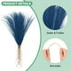 thumbnail image 2 of Uxcell 20 Paquete de Pasto de Pampas Falso 21.7" para Decoración del Hogar Boda Azul, 2 of 6