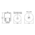 thumbnail image 3 of Heavy Duty Air Spring Bag - Air Suspension Spring Replaces 1S4-044, Navistar 2501-293-C, Goodyear 2501293C1, Automann ABSZ70-PG13, Freightner GYR 1S4 044,, 3 of 4
